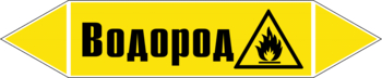 Маркировка трубопровода "водород" (пленка, 126х26 мм) - Маркировка трубопроводов - Маркировки трубопроводов "ГАЗ" - Магазин охраны труда Протекторшоп