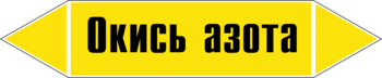 Маркировка трубопровода "окись азота" (пленка, 716х148 мм) - Маркировка трубопроводов - Маркировки трубопроводов "ГАЗ" - Магазин охраны труда Протекторшоп