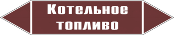 Маркировка трубопровода "котельное топливо" (пленка, 716х148 мм) - Маркировка трубопроводов - Маркировки трубопроводов "ЖИДКОСТЬ" - Магазин охраны труда Протекторшоп