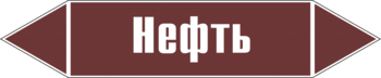 Маркировка трубопровода "нефть" (пленка, 507х105 мм) - Маркировка трубопроводов - Маркировки трубопроводов "ЖИДКОСТЬ" - Магазин охраны труда Протекторшоп